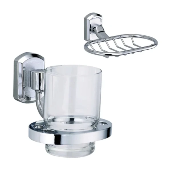 Набор Стакан Wasserkraft Oder K-3028 + Мыльница K-3069