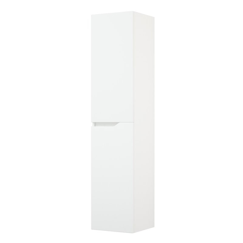 Шкаф-пенал для ванной Corozo Теона 35 подвесной, белый