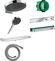 Душевой комплект Hansgrohe Rainfinity 360 (3 jet) 26234000 + 26864000 + 28272000 + 26843000 + 15382000