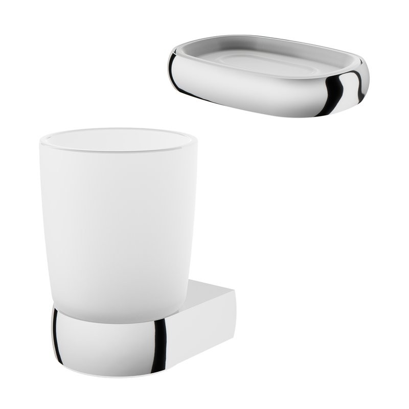 Набор Стакан AM.PM Sensation A3034300 + Мыльница A3031200