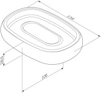 Набор Стакан AM.PM Sensation A3034300 + Мыльница A3031200 Набор Стакан AM.PM Sensation A3034300 + Мыльница A3031200