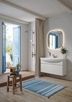 Тумба под раковину без столешницы Aqwella Rodos 105 белая Тумба под раковину без столешницы Aqwella Rodos 105 белая