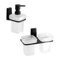 Набор Стакан Wasserkraft Abens K-3228D + Дозатор K-3299