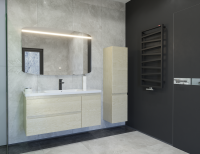 Тумба под раковину без столешницы Caprigo Forte 120 R подвесная, беленый дуб