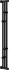 Полотенцесушитель электрический Сунержа Хорда 4.0 120x16,6 черный
