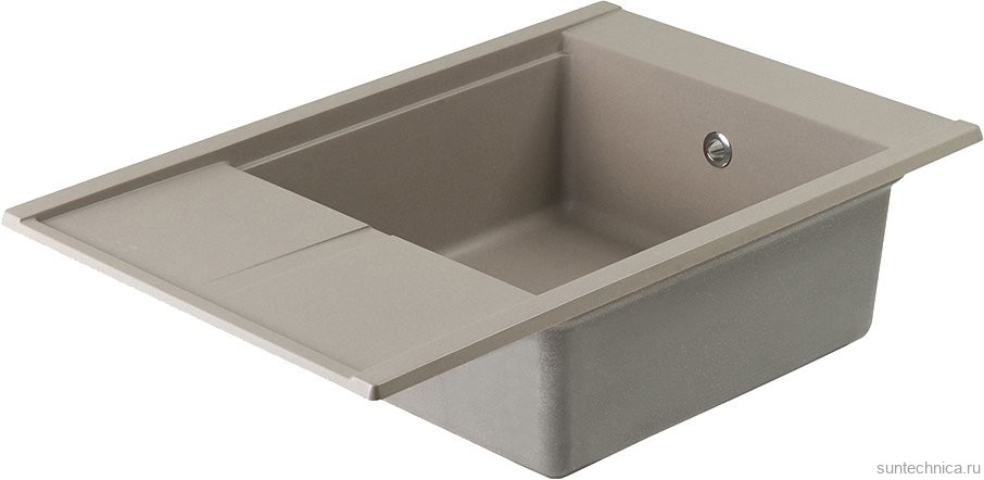 Комплект Мойка AQUATON Делия 78 серый шелк + Измельчитель Zorg Inox D
