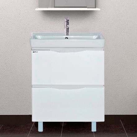 Тумба с раковиной Misty Венера 60 белая