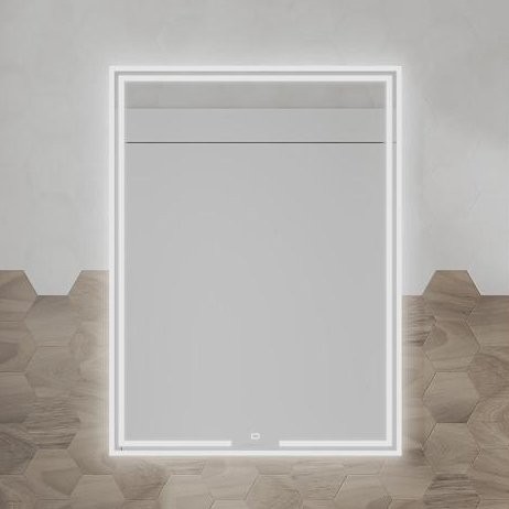 Зеркало KERAMA MARAZZI Mio 60 белое, с подсветкой