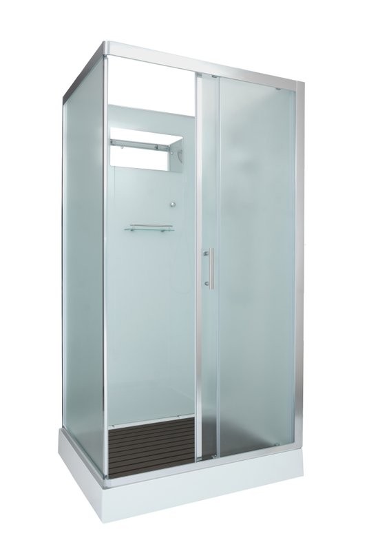 Душевая кабина DTO D D119 профиль хром, стекло матовое