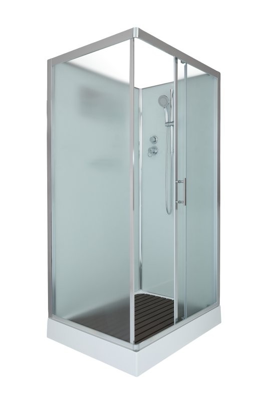 Душевая кабина DTO D D119 профиль хром, стекло матовое