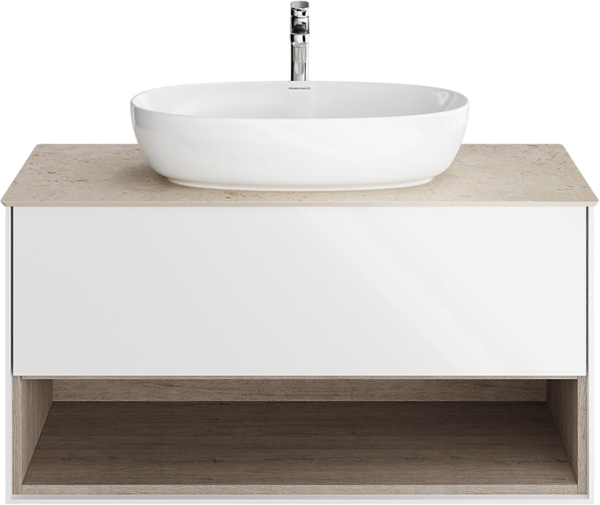 Тумба под раковину KERAMA MARAZZI Plaza Modern 100 белая