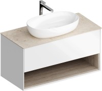 Тумба под раковину KERAMA MARAZZI Plaza Modern 100 белая
