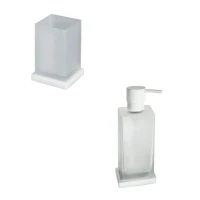 Набор Стакан Colombo Design Look B1641.BM + Дозатор B9317.BM Набор Стакан Colombo Design Look B1641.BM + Дозатор B9317.BM