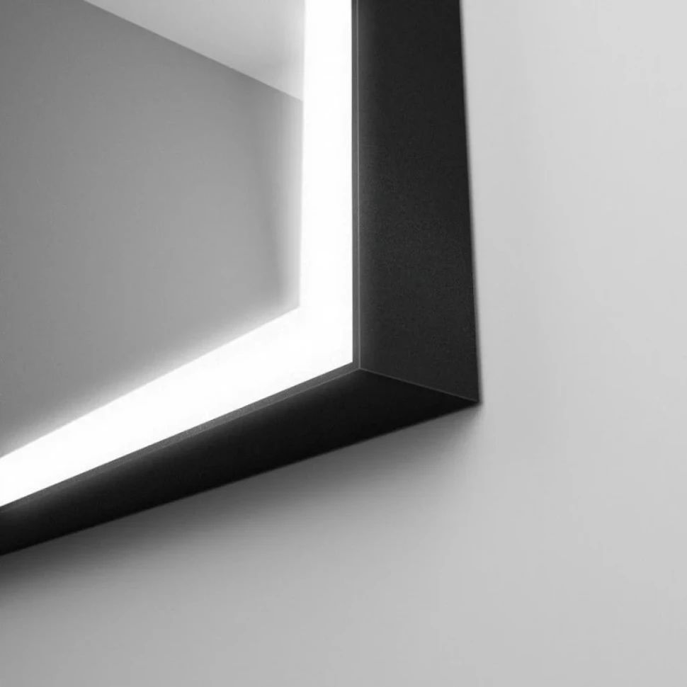Зеркало в ванную с подсветкой Teymi Helmi Black Edition 50х70 LED T20302