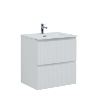 Тумба под раковину без столешницы Aquanet Джейн (Flat) 60 белая матовая