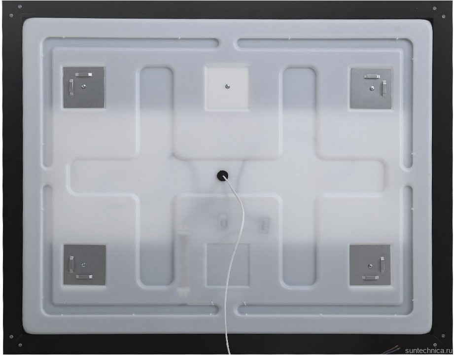 Зеркало BelBagno Kraft 140x80 с подсветкой, черное