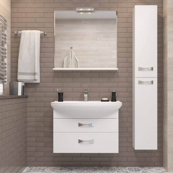 Мебель для ванной комнаты AQUATON Адель 80 белая