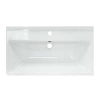 Тумба с раковиной SanStar Ориана 80 напольная, раковина Sanita luxe Fest 80