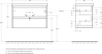 Тумба с раковиной BelBagno Kraft 39 80 bianco opaco