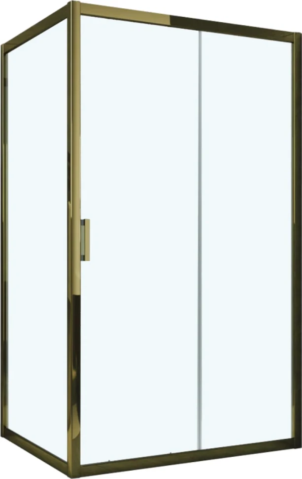 Душевой уголок Vegas Glass ZP+ZPV Tur Novo h1900 100*70 05 01 профиль бронза, стекло прозрачное