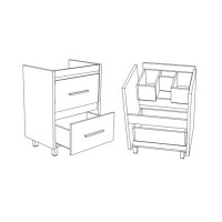 Тумба под раковину Corozo Верона 50 напольная, антик