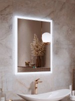 Зеркало Alavann Emma 60x80 с подсветкой, с антизапотеванием