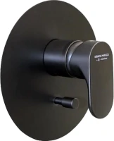 Встраиваемый смеситель для душа и ванны KERAMA MARAZZI Ole 69470EKM.01.093 черный матовый