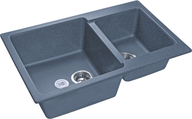 Комплект Мойка GranFest Practik GF-P780K графит + Измельчитель Status Premium 300