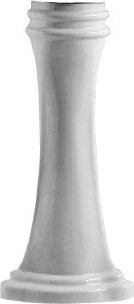 Раковина Kerasan Retro 104501D 55 см, 3 отв., пьедесталом