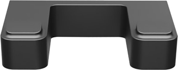 Крючок Ravak 10° TD 100.20 матовый черный, на шурупах