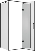 Душевой уголок Bravat Blackline 120х80х195, R
