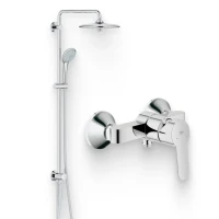 Душевой комплект Смеситель для душа Grohe BauEdge 23333000 + Стойка Euphoria 27421002 Душевой комплект Смеситель для душа Grohe BauEdge 23333000 + Стойка Euphoria 27421002
