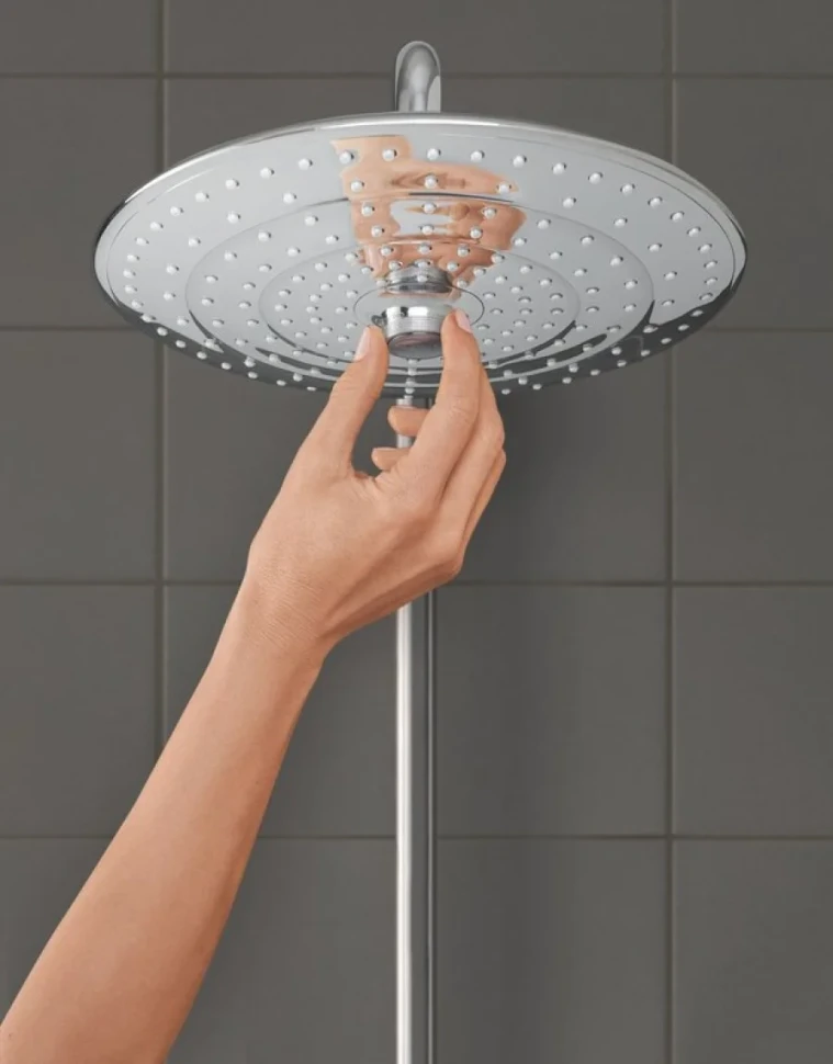 Душевой комплект Смеситель для душа Grohe BauEdge 23333000 + Стойка Euphoria 27421002