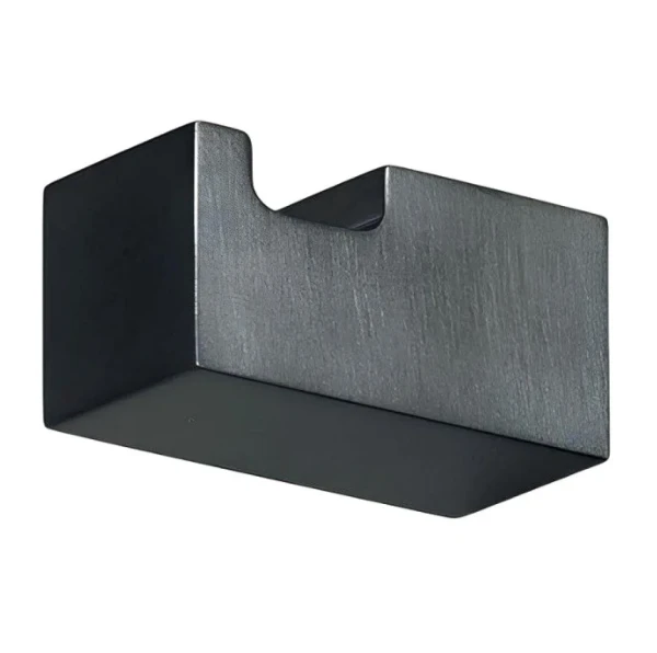 Крючок Colombo Design MiniQ CD127.GM матовый графит, на шурупах