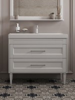 Тумба под раковину Aquanet Бостон New 100 белый