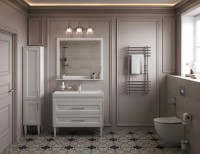 Тумба под раковину Aquanet Бостон New 100 белый