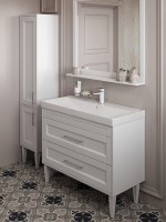 Тумба под раковину Aquanet Бостон New 100 белый