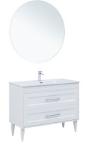 Тумба под раковину Aquanet Бостон New 100 белый