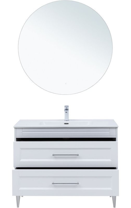 Тумба под раковину Aquanet Бостон New 100 белый