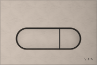 Комплект Унитаз подвесной VitrA Berg 5507B003-6280 с микролифтом + Инсталляция V-Fix Core 732-5800-01PV + Кнопка Root Round 740-2295 никель