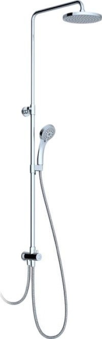Душевой комплект Смеситель Ravak Chrome CR 022.00/150 + Стойка DS 090.00
