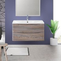 Тумба под раковину BelBagno Acqua 90 подвесная, pino scania