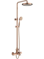 Душевая стойка AltroBagno Beatrice 030423 ROr розовое золото Душевая стойка AltroBagno Beatrice 030423 ROr розовое золото