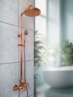 Душевая стойка AltroBagno Beatrice 030423 ROr розовое золото