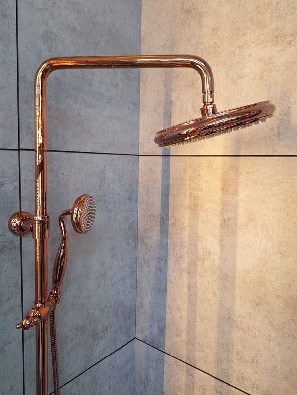 Душевая стойка AltroBagno Beatrice 030423 ROr розовое золото