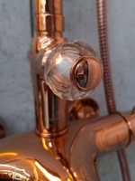 Душевая стойка AltroBagno Beatrice 030423 ROr розовое золото