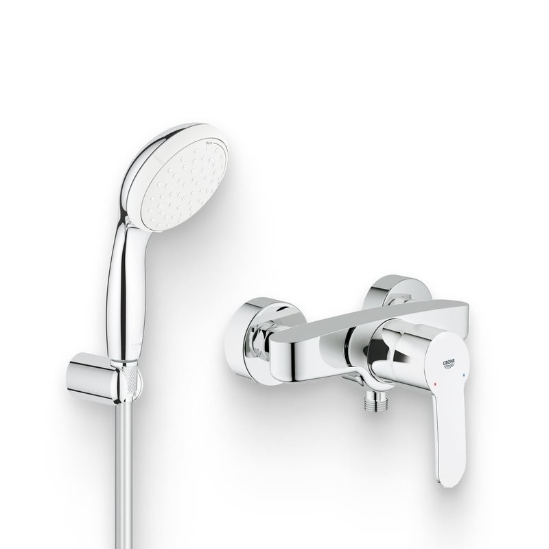 Душевой комплект Смеситель для душа Grohe Eurostyle Cosmopolitan 33590002 + Гарнитур Tempesta New 2780310E