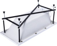 Акриловая ванна Aquanet Bright 239668 145x70 см, пристенная, белая, с каркасом