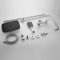 Душевая стойка Shevanik S8536 хром