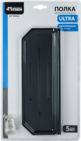 Полка Fixsen Hi-Tech FX-843B матовая черная Полка Fixsen Hi-Tech FX-843B матовая черная